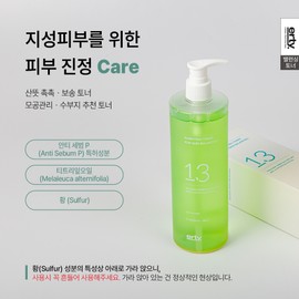Erti 13 Purifying Toner Skin 480ml / 에르띠 13 퓨리파잉 토너 스킨 480ml