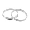 QUARKZMAN Set of 2 Car Hub Centric Rings 67.1 mm