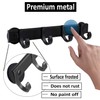 Magnetic Hook Rack Adjustable Hook Rail - Metal Heavy Duty