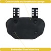 Fenduoer Football Back Plate,Rear Back Protector, Low Back Pad for