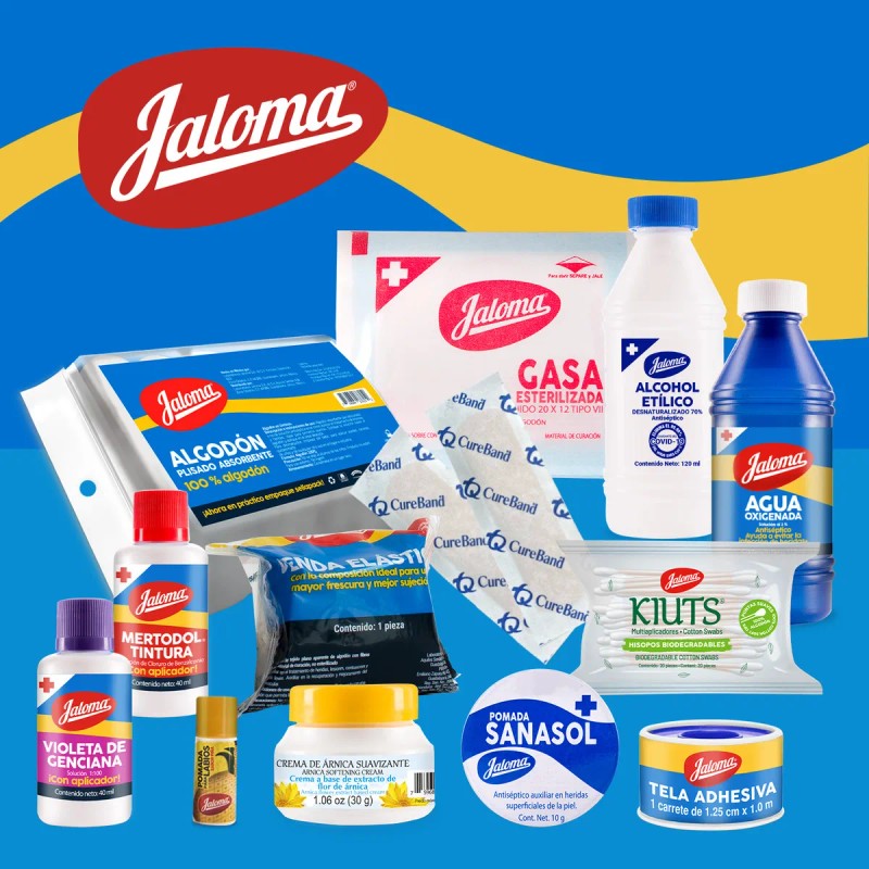 Jaloma Botiquín Primeros Auxilios 22 piezas
