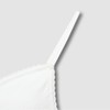 JAJU [JAJU] Women's Cotton Pointelle Bralette - White