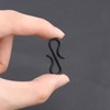 120PCS Hangings Gutter Hooks Outdoor S Shape Double Head Plastic