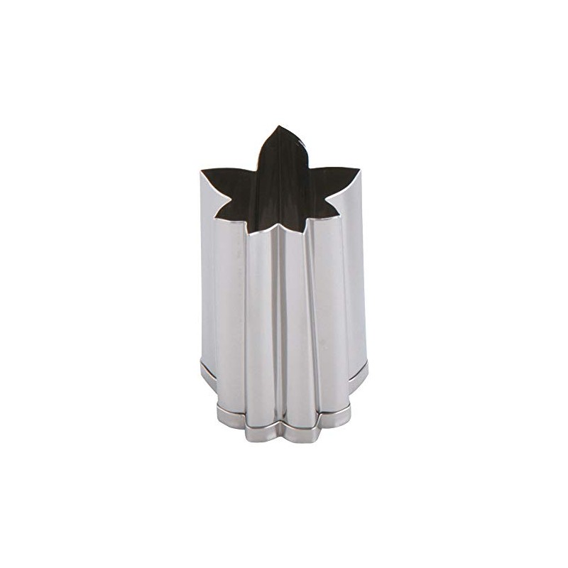 Endoshoji BNK6704 Vegetable Cutter, Commercial Use, Autumn Leaf Shaped, Small,