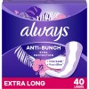 Always Anti-Bunch Xtra Protection Daily Liners Extra Long Unscented, Anti
