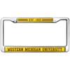 Western Michigan School Logo Full Size Standard License Plate Metal