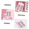 Baluue Fluffy Natural False Eyelashes 10 Pairs Lash Kit Women's