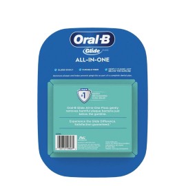 Oral-B Glide All-In-One Mint Flavor Dental Floss, 44 m, 6 pk.(288.7 Yards)