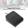 USB Foot Switch Pedal MIDI Controller Ergonomic Design Single Foot