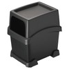 Carmate DZ573 Car Trash Can with Tray [With Supporter That