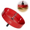 FIVELAKE 6-3/8" (162mm) Bi-Metal M42 High Speed Steel Hole Saw