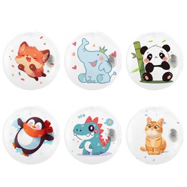 Hand Warmers, Pack of 6 Reusable Pocket Warmers Children, Pocket Heating Pad, Heat Cushion, Finger Warmer, Hand Warmer, Children's Hand Warmer, for Warm Fingers in Autumn and Winter Reusable