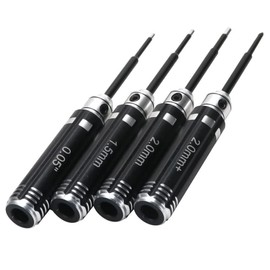 KingVal 7PCS Hex Screwdrivers Nut Socket Driver RC Repair Tool Kit Screw Driver Compatible with TRX4M SCX24 FCX24 1/18 1/24 RC Mini Crawler Car