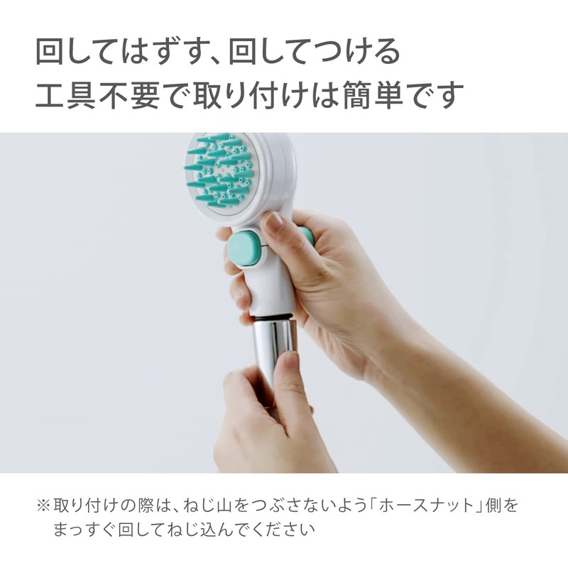 Takagi JSB027GY Pet Shower Head, White