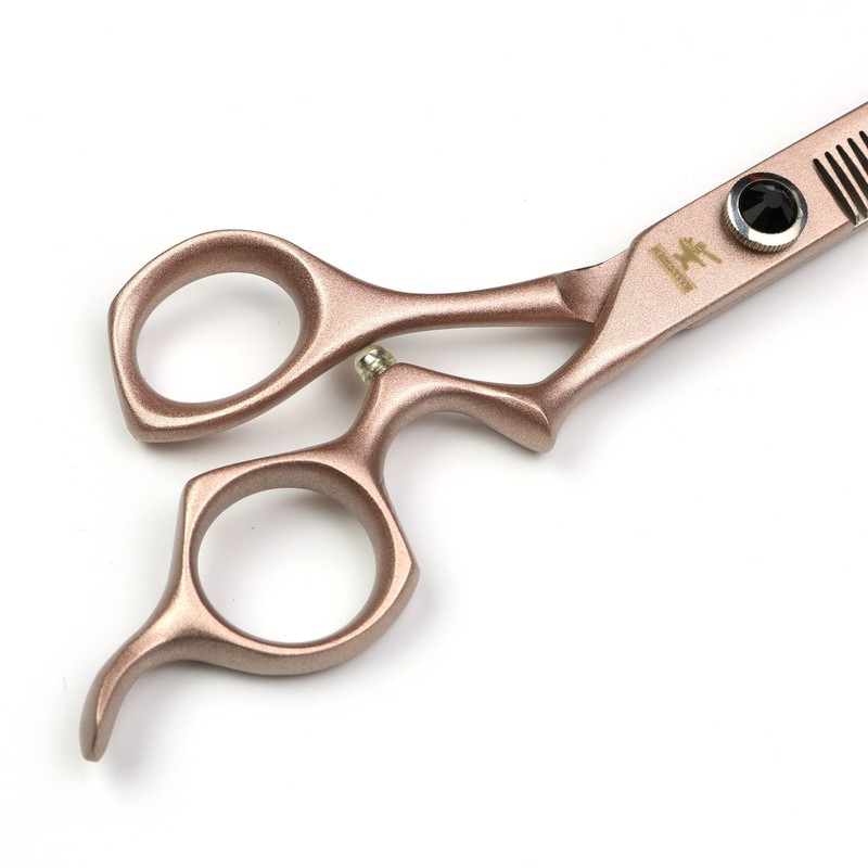 Hematite Black Diamond Professional Hairdressing Scissors Set Barber Cutting Scissors,
