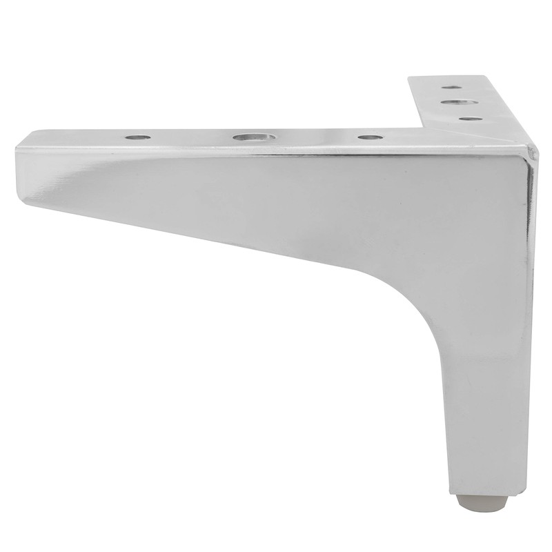 Dritz Metal Corner Furniture Legs, Nickel 2