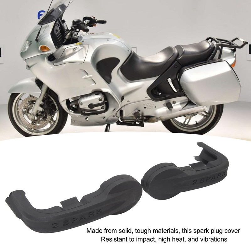 2 Pcs Motorcycle Engine Cylinder Side Cover Cushion Protection Guard