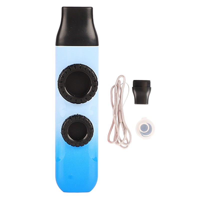 Kazoo Plastic Professional Adjustable Tone Musical Instrument with 10Pcs Flute