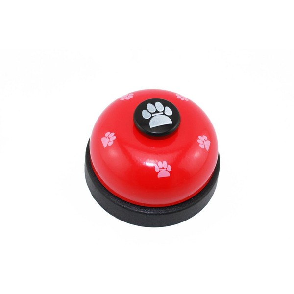 naissant Colebell Cat Dog Call Bell Counter Bell Reception Store (Red & Black)