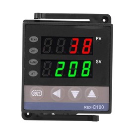 PID Digital Temperature Controller REX-C100 (M) Thermocouple Thermostat 0 to 400°C Relay Output Type K