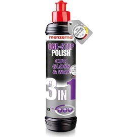 menzerna One-Step Polish 3in1 I Medium Cut Polish with High Gloss Finish & Seal in One I Buffing & Polishing Compound for Car Maintenance I Swirls, Holograms & Scratches I Car Body Repair I 8 fl oz.