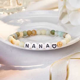 Shonyin Grandma Gifts Nana Gifts Mothers Day Gifts for Grandma Gifts from Grandkids, Nana Bracelet Jewelry from Granddaughter and Grandson, Wedding, Birthday Gifts for Grandma Christmas...
