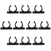 AB Tools 10 Pack 30mm Polyamide Tube Storage Clip Paddle