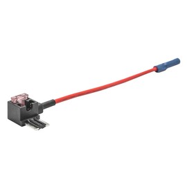 LEDGlow Low Profile Mini Blade Fuse Expandable Circuit Tap Adapter - Includes 4 Amp Fuse - Powers 12 Volt Underbody Underglow Interior Lights & Accessories - Easily Installs To Car Truck Fuse Panel