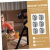 TEHAUX 10pcs Thread Adapter for Tripod Screws to Stable Camera