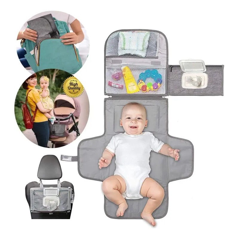 Almohadilla De Pañales Multifuncional Para Bebés