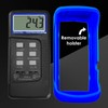 Handheld Digital K-Type Thermometer with Two Channels and Two Thermocouples,