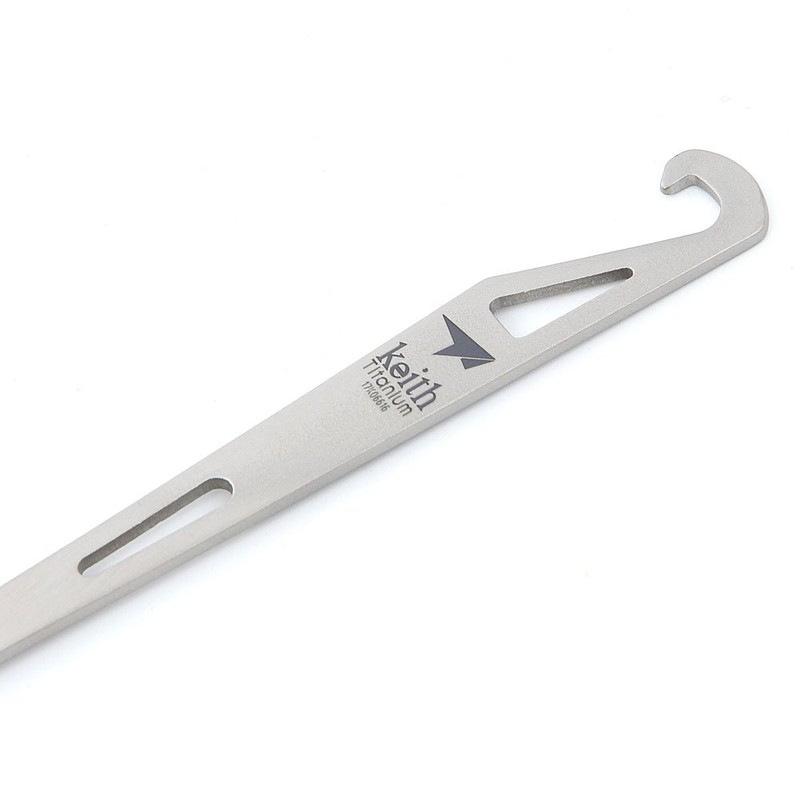 Keith Ti5311 Titanium Bottle Opener Spork Spoon Outdoor Trekking