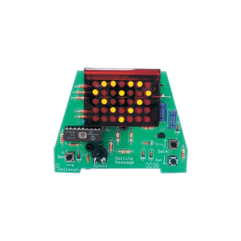 Rolling Message Display Kit