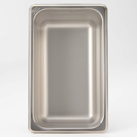 TKG Corporation AGS0632 DO-EN Gastronorm Pan, 1/4, 3.9 inches (100 mm), 18-8 Stainless Steel