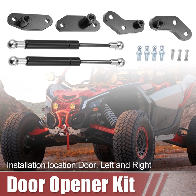 X AUTOHAUX Front Rear Door Opener Kits Door Shocks Struts