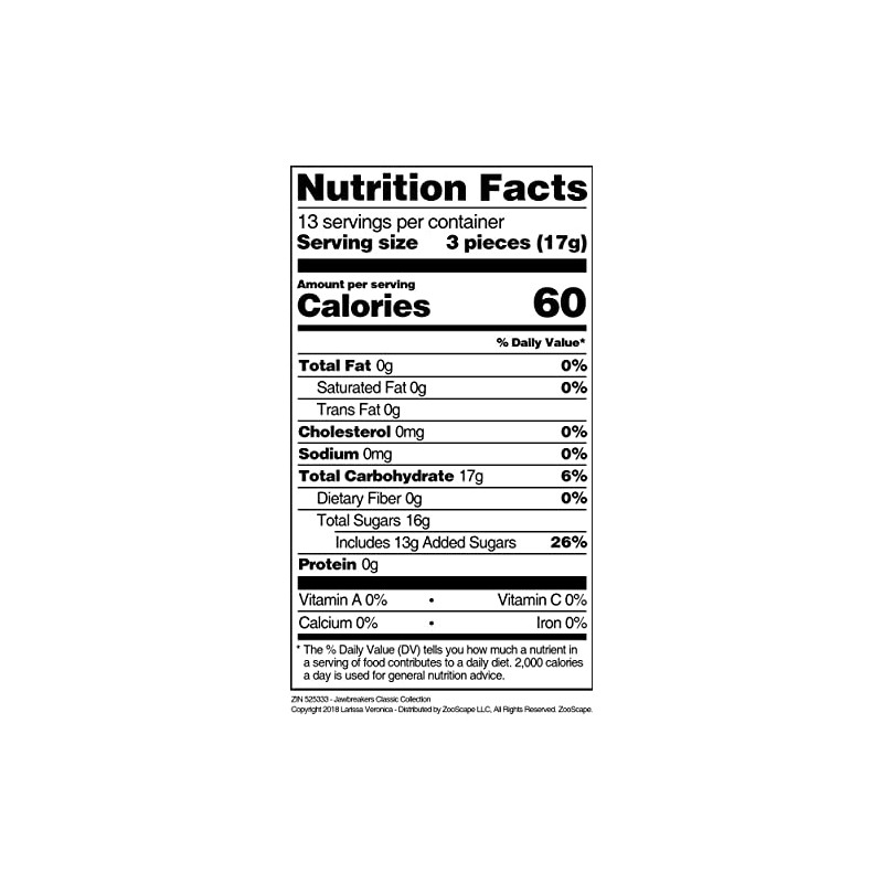 Jawbreakers Classic Collection (8 oz, ZIN: 525333) - 3 Pack