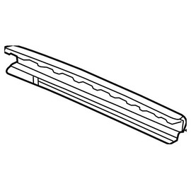 Genuine Honda 71502-SCV-A10ZA Rear Bumper Face Skid Garnish