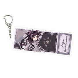 Aratera x Sanrio Characters 04 Kromi [Collaboration Illustration] Deca Acrylic Key Holder