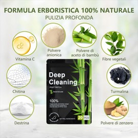 RYSEAB Entgiftungspflaster Füße, Ultra Detox Pflaster für entstressende Füße, Detox Fußpflaster zur Entgiftung für besseren Schlaf, rein natürliche entgiftende Fußbäder - 20Stück