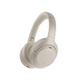 Sony WH-1000XM4 Wireless Noise-Cancelling Over-the-Ear Headphones - Silver (Renewed)