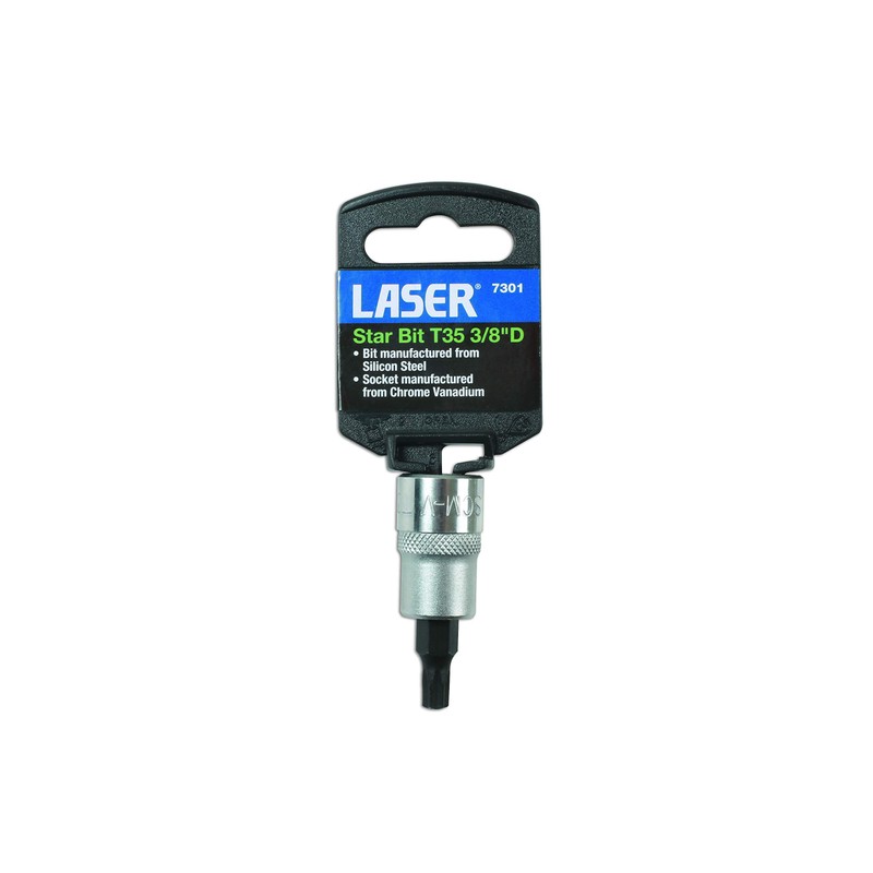 Laser 7301 Star Socket Bit 3/8"D T35