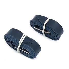 Namvo 2Pcs Horse Spur Strap, PU Leather Horse Riding Straps with Adjustable Buckle Equestrian Riding Accessories