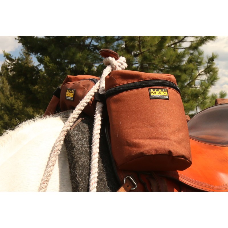 TrailMax original pommel bolsillo, Anaranjado Blaze, 8" x 3.5" x