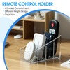 MaxGear Remote Control Holder Clear TV Remote control Storage Organizer