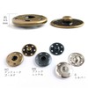 Nippon Chuko ISZ-21-BN Big Snap Black Nickel, 0.8 inch (21