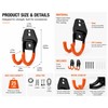 Heavy Duty Wall Mounted Storage Hook for Garage and Home