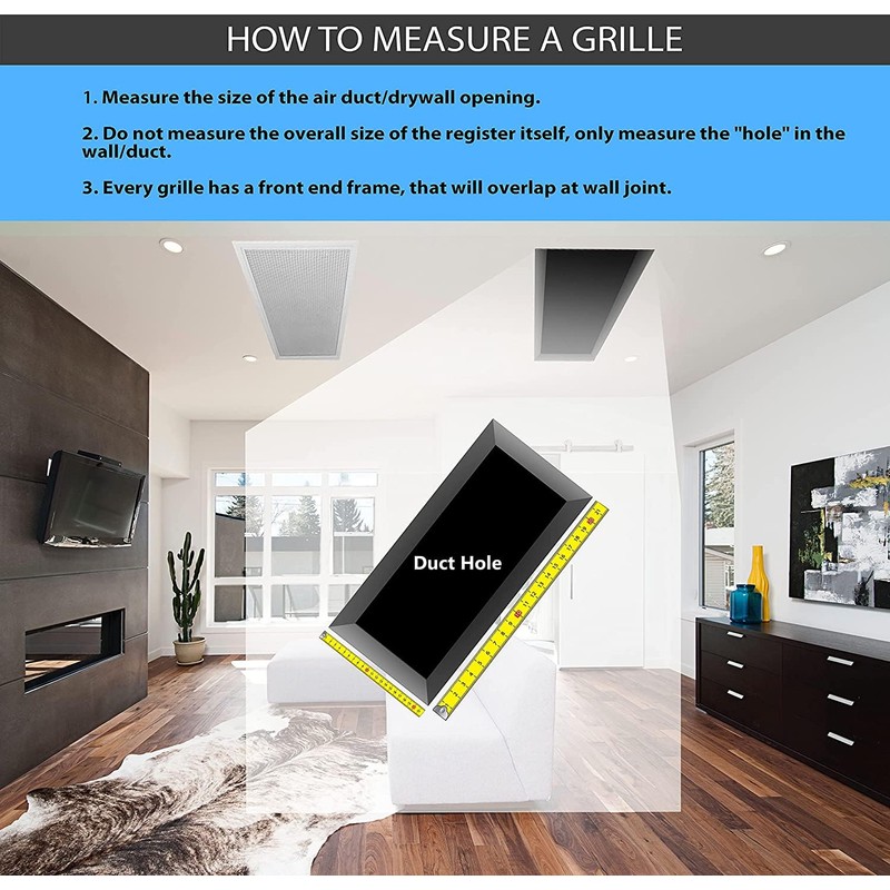 HVAC Premium 10" x 10" Cube Core Eggcrate Return Air