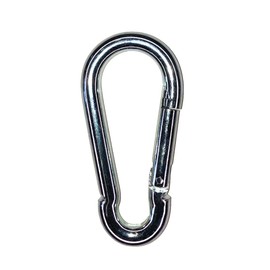 Sunload Fire Brigade Carabiner Galvanised Steel Carabiner Hook (10 x 100)