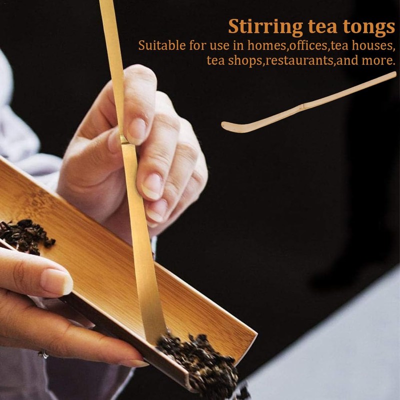 Tadipri Bamboo Chashaku for Traditional Asian Matcha Tea Preparation (Essential