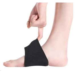 AT Surgical Best Plantar Fasciitis Orthotic Soft Arch Support Sleeves for Foot Pain - Single Size Fit